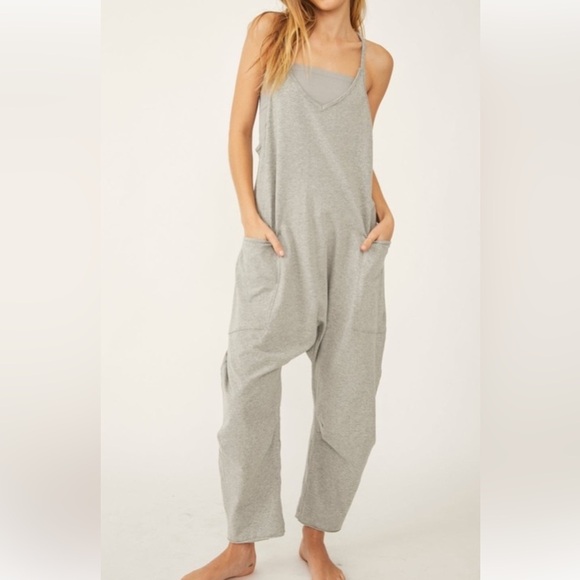 FREE PEOPLE ONESIE HOT SHOT in Heather Gray NWOT sz S, M, L - Picture 5 of 10